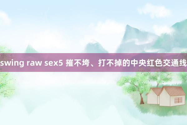 swing raw sex5 摧不垮、打不掉的中央红色交通线